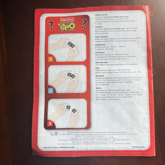 Fisher Price Trio DC Super Friends Green Lightning Building Block Action Figure - Picture 8 of 9